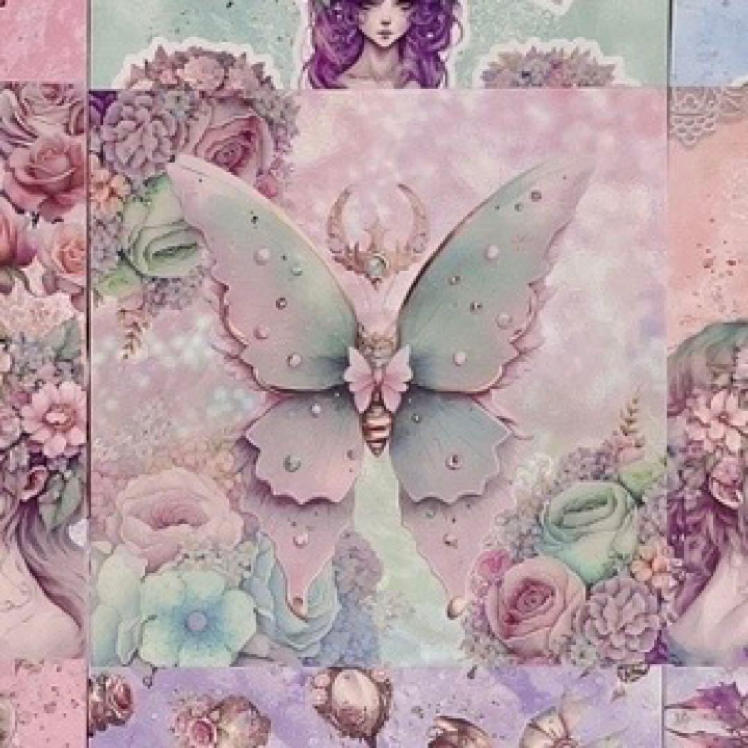 nene ❤︎ Floral Princess ・Floral Bear ❤︎ 5点 折り紙 デザイン