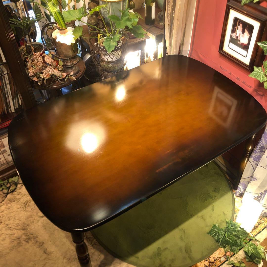 Sale キツツキマーク ヴィンテージ オーバルテーブル１２５