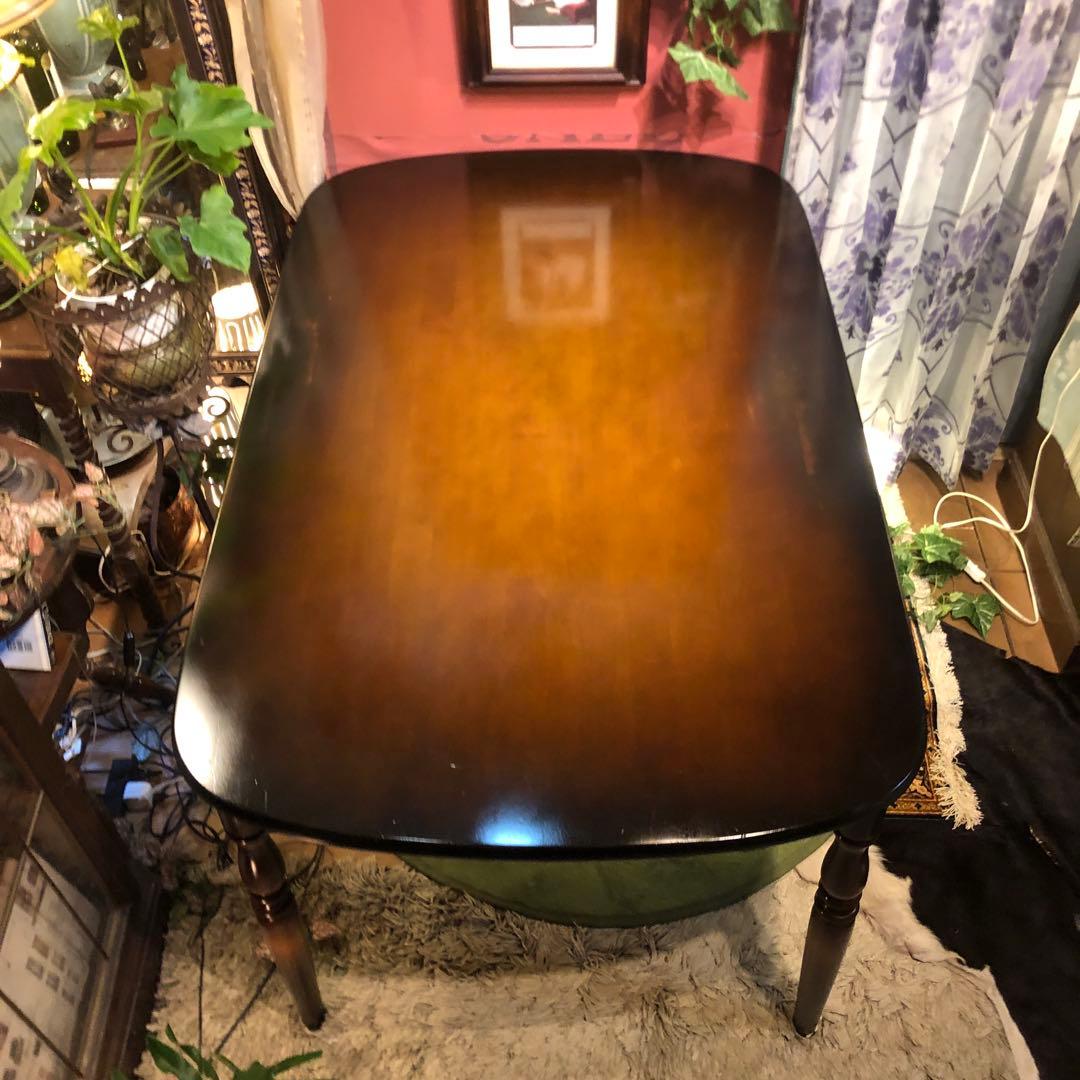 Sale キツツキマーク ヴィンテージ オーバルテーブル１２５