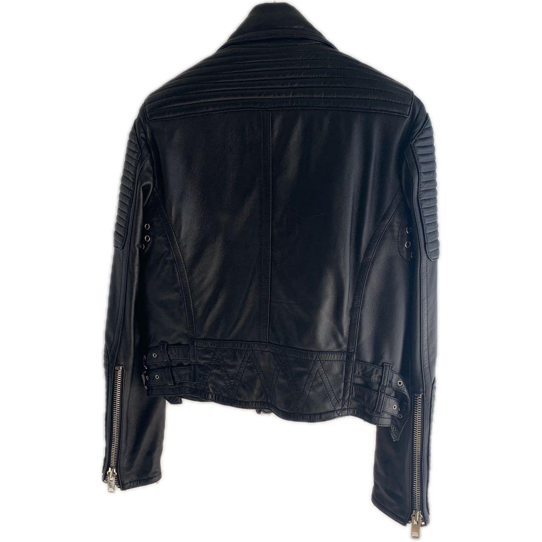 Stud homme L字-ZIP レザー ジャケット ブルゾン ライダース 希少 stud