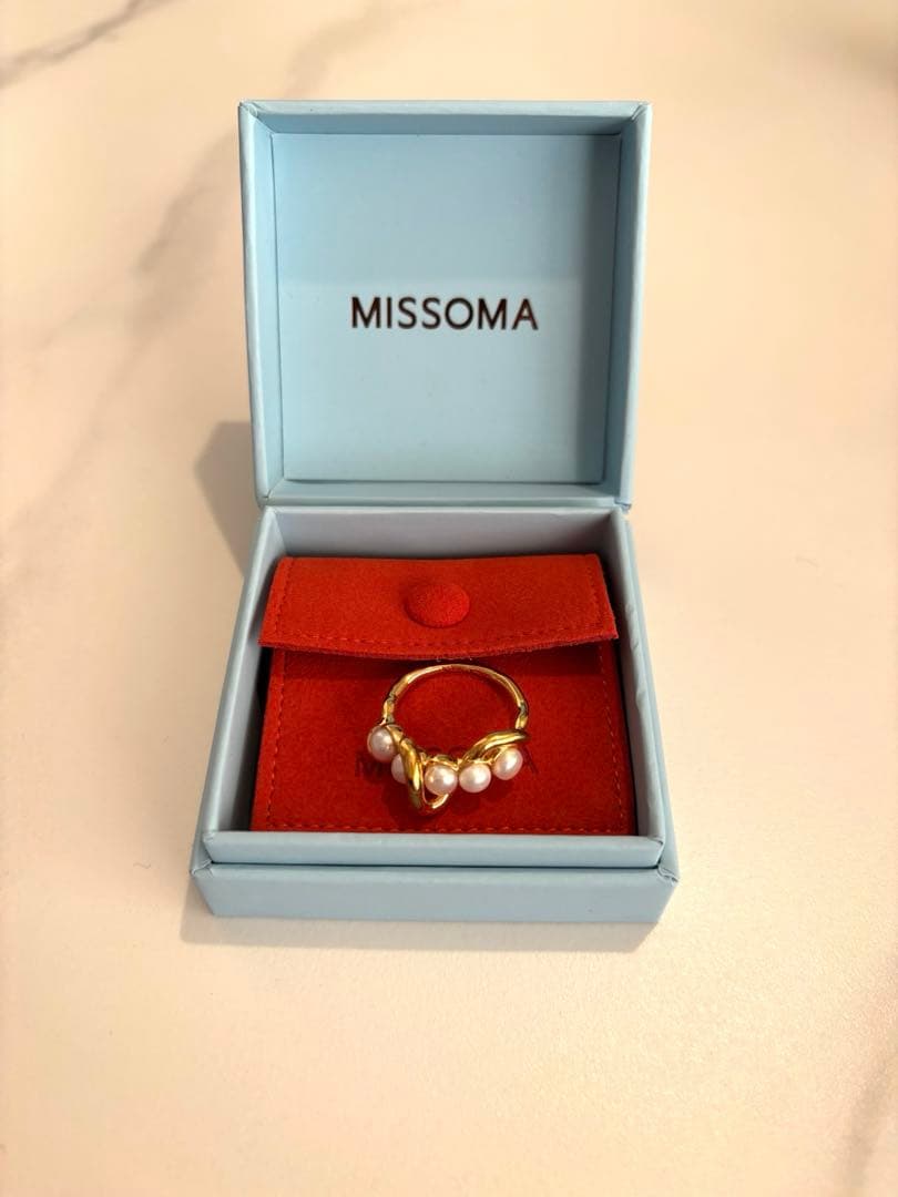 Missoma Molten パールリング