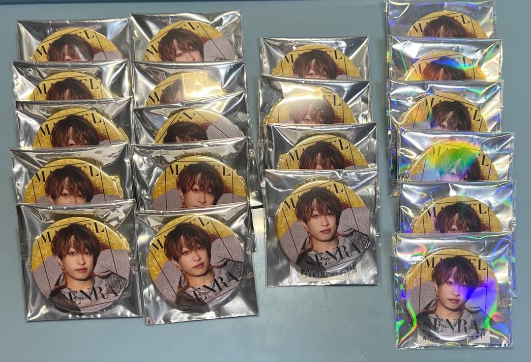 センラ MARCEL 実写缶バッジ センラ MARCEL 実写 缶バッジ タバコ