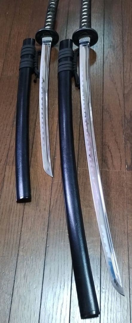 日本刀 2本セット ステンレス鋼　アニメ　コスプレ　模造刀