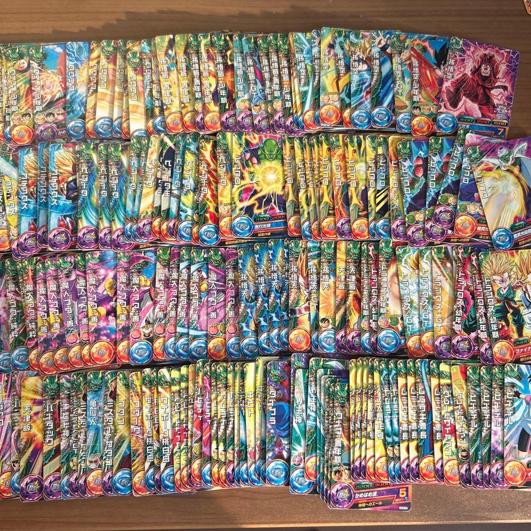 ドラゴンボールヒーローズ 200枚以上 まとめ売り - メルカリ