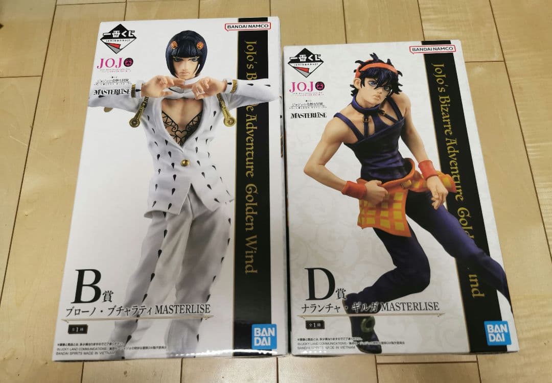 ジョジョの奇妙な冒険 一番くじ 5部 黄金の風 まとめ売り