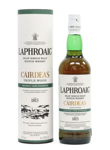 【新品・未開封】ラフロイグ カーディス カスクストレングストリプルウッド2019 ラフロイグ 10年 カスクストレングス バッチ13 57.9° 700ml | 酒の