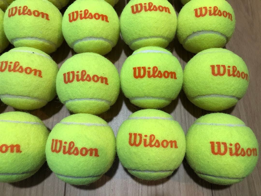 即日発送 美品 中古硬式テニスボール オレンジボール40球 ジュニア用