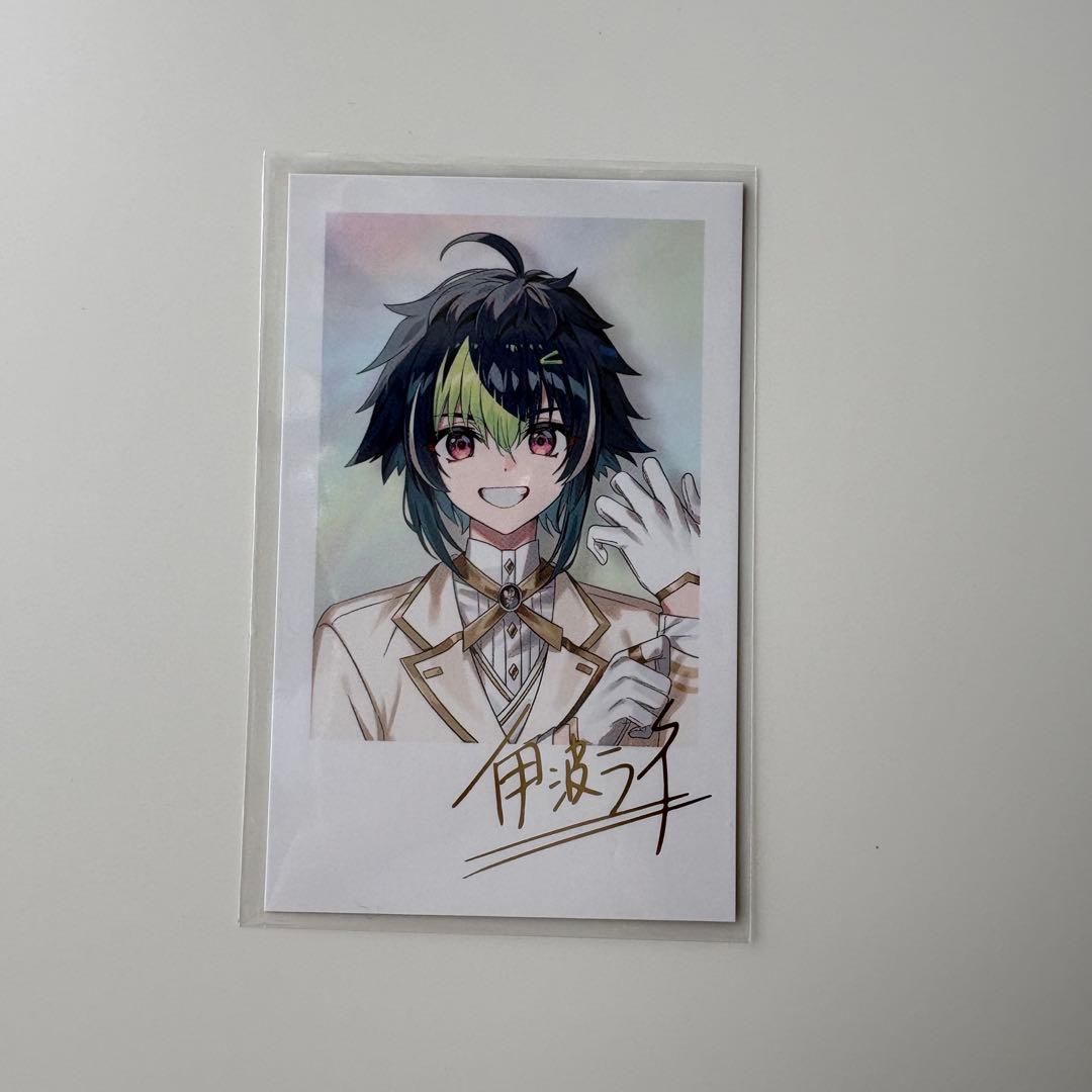 にじさんじ 6周年 チェキ 伊波ライ R レア - メルカリ