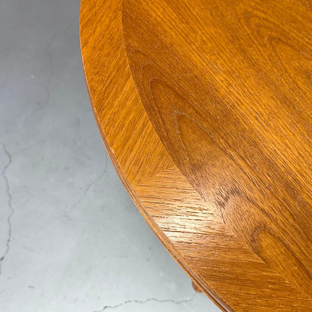 【キヨ】Parker Knoll ラウンドエクステンションテーブル