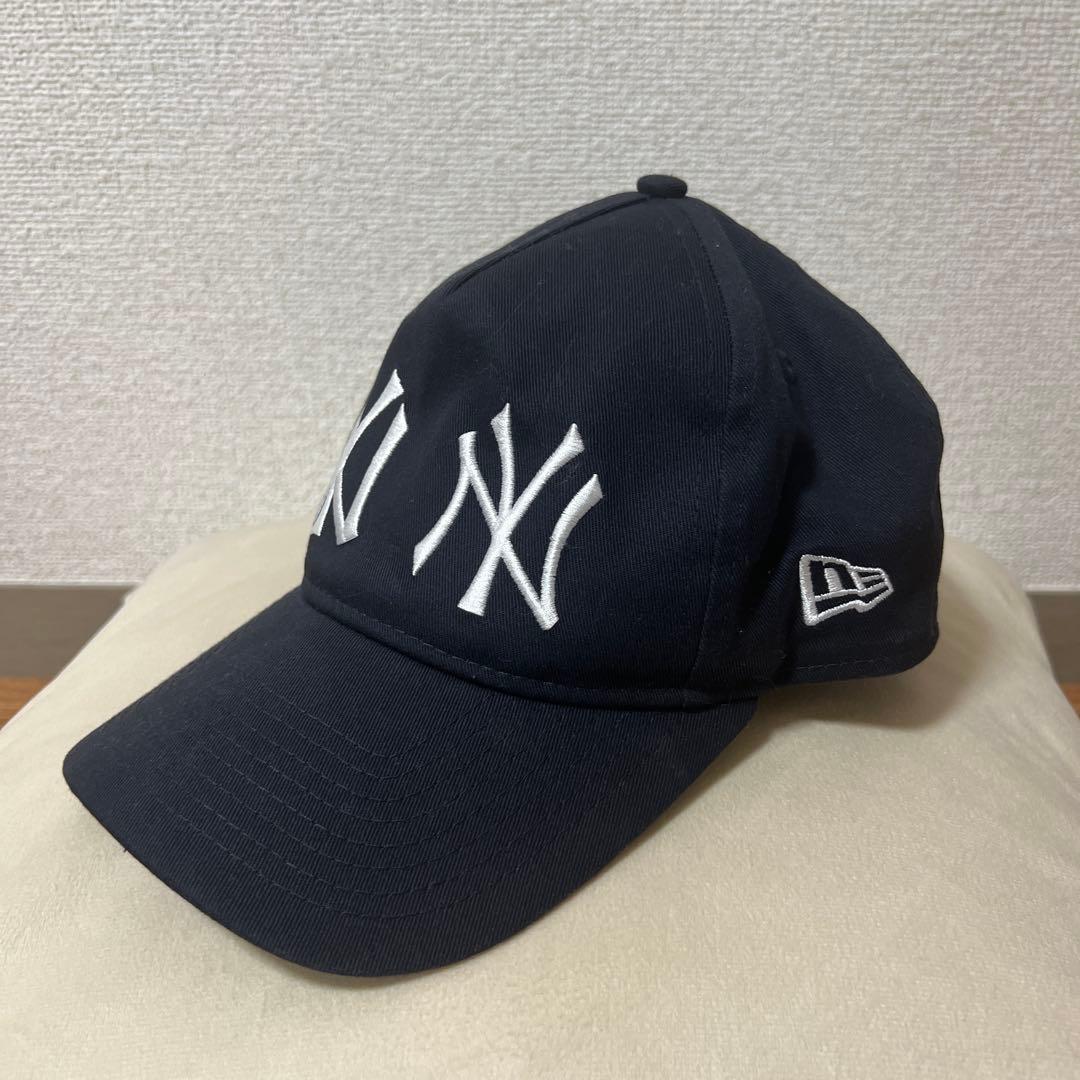 NEWERA ヤンキース ダブルロゴキャップ New Era ダブルロゴ LA ×NY 新品 ニューエラ キャップ ブラック - メルカリ