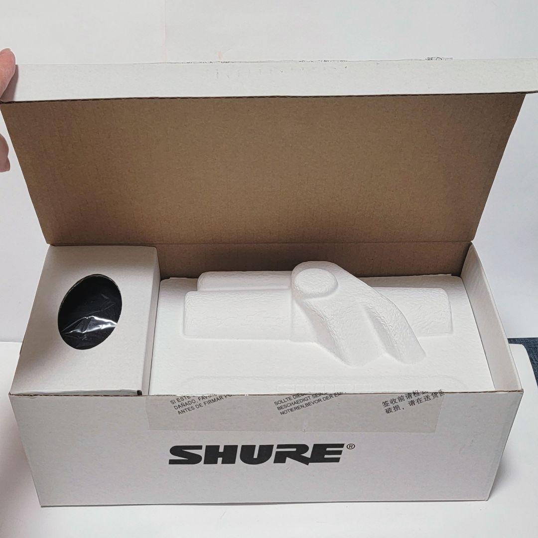 Shure SM7B ダイナミックマイク(マイクアームスタンド＋ケーブル付き)