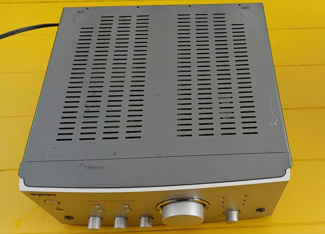 SONY MD 77 プリメインアンプ TA-MS77