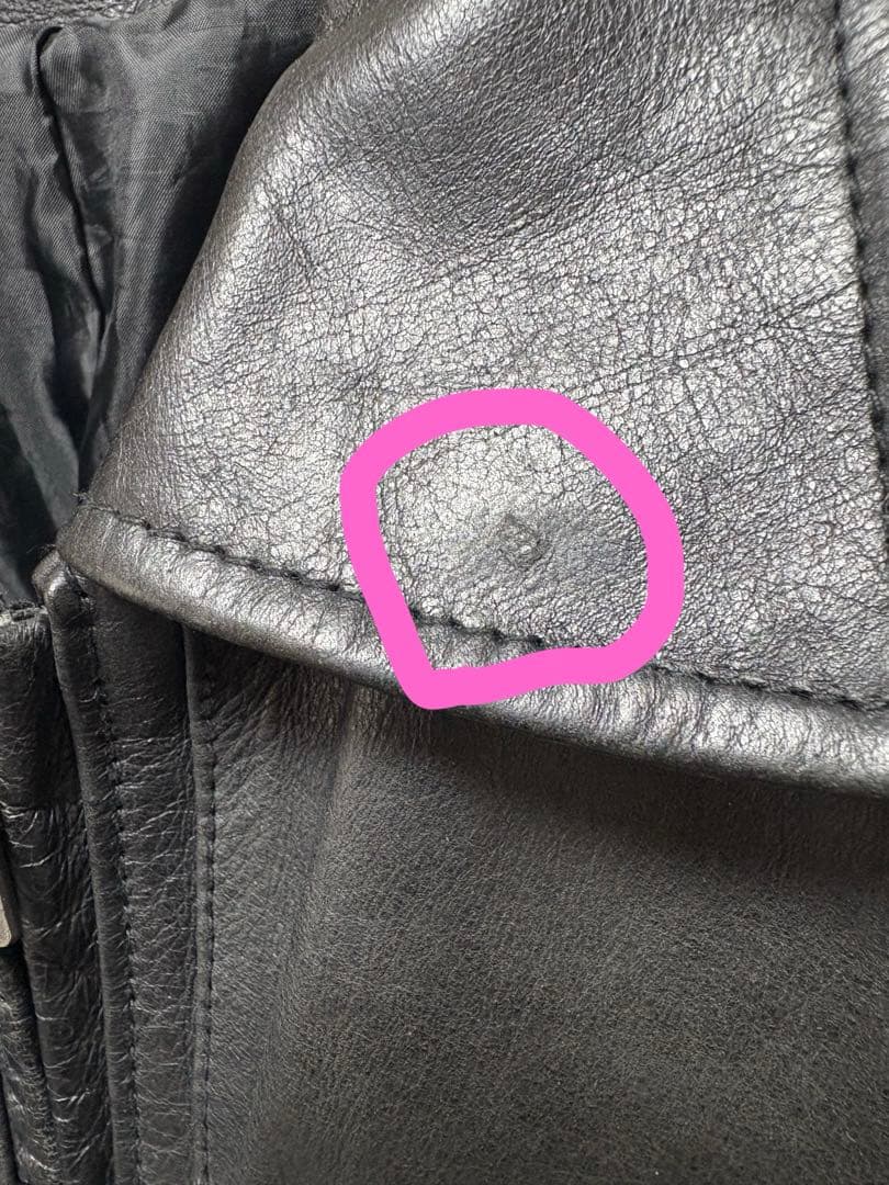 バイオハザード 6 限定生産 レオン S ケネディ レザージャケット　サイズM