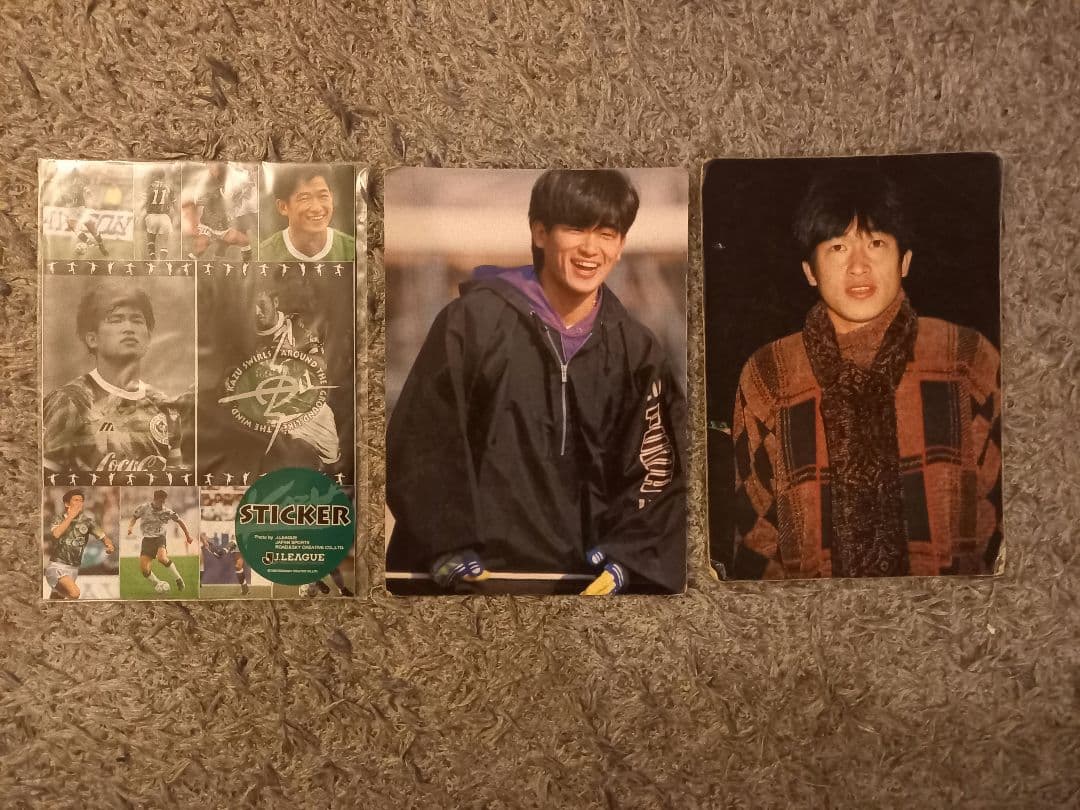 『超希少』KAZU 　三浦知良　ビデオテープ・ステッカー・下敷きセット