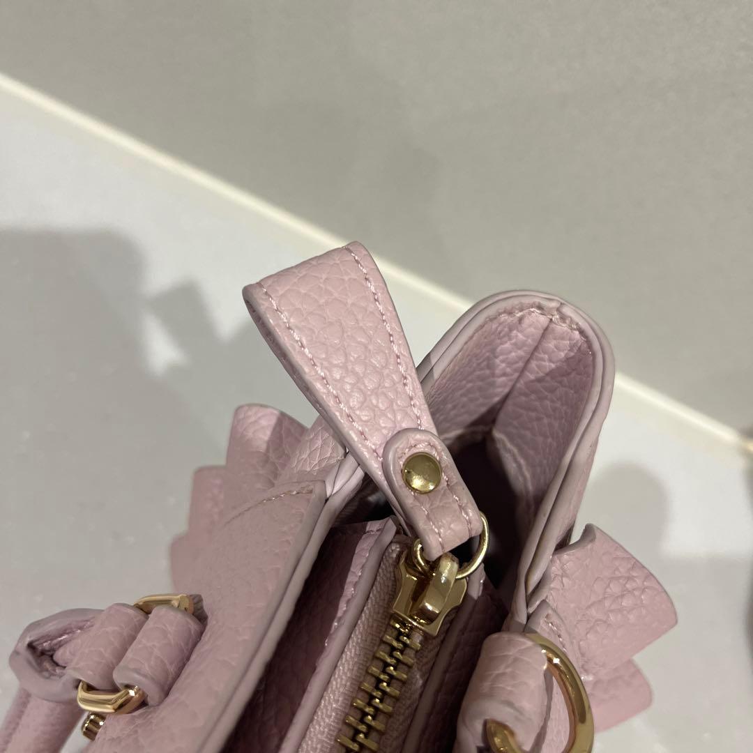 SAMANTHAVEGA サマンサベガ ビジューフラッター ミニ ピンク