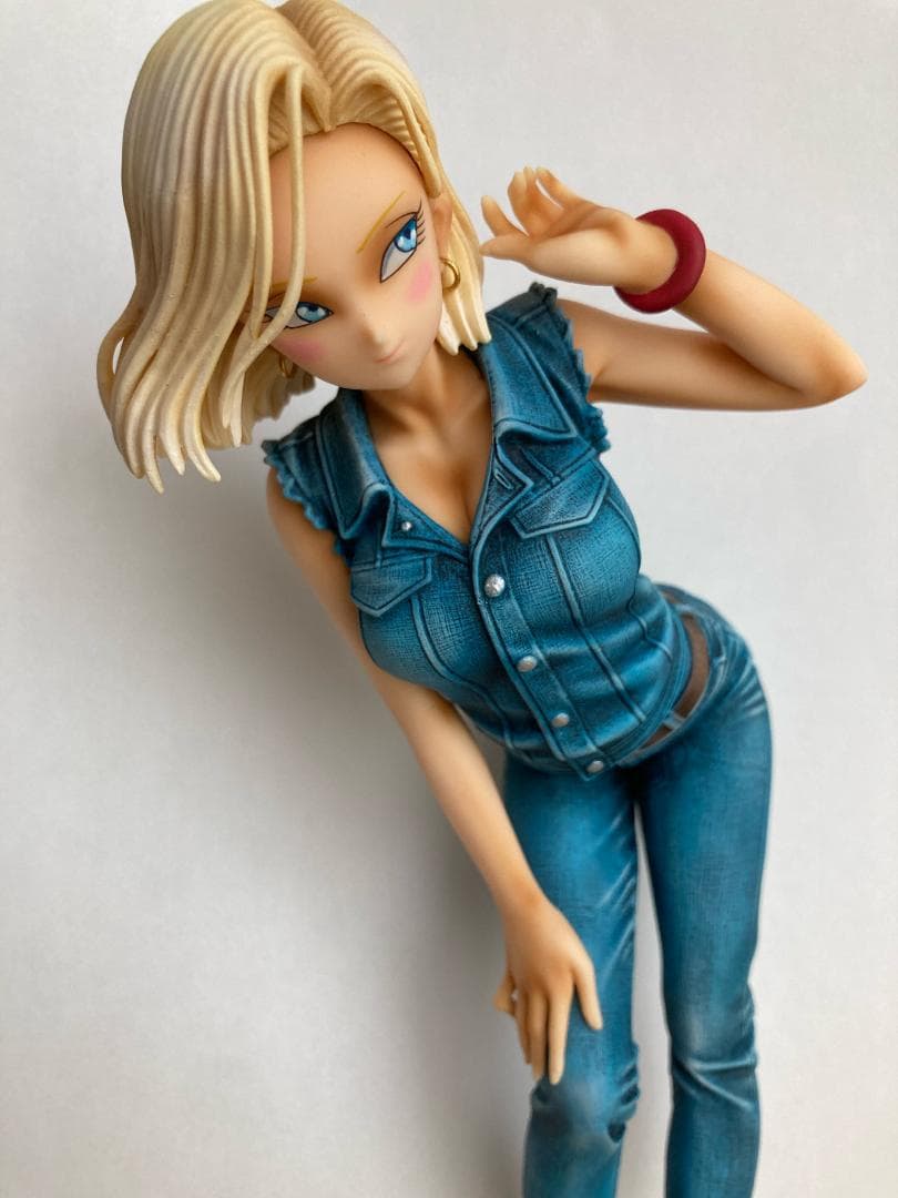 ドラゴンボール 人造人間18号 フィギュア リペイント グリッター