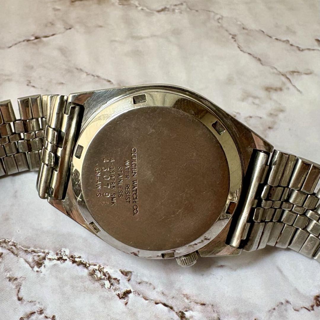 シチズン★オーバホール済★純正ベルト★自動巻デイデイト★アンティーク★70S