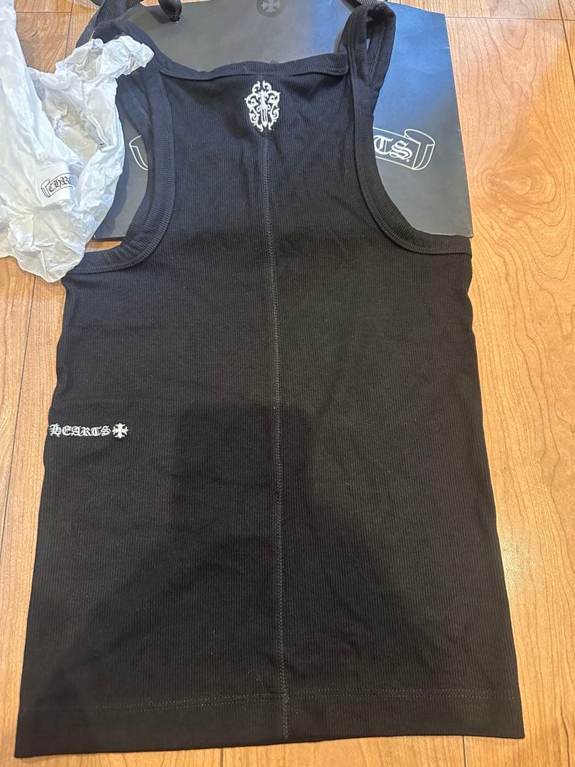 新品　CHROM HEARTS クロムハーツ Y NOT CH刺繍 タンクトップ