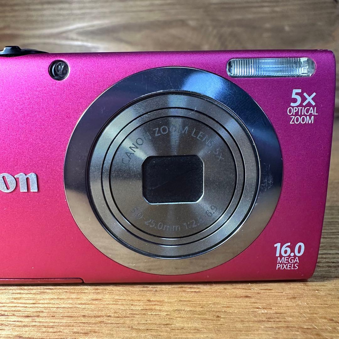 動作未確認ジャンク□Canon PowerShot A2300 ピンク□□バッテリーなし