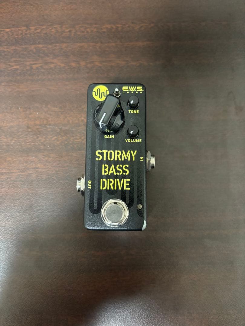 EWS STORMY BASS DRIVE ベースエフェクター