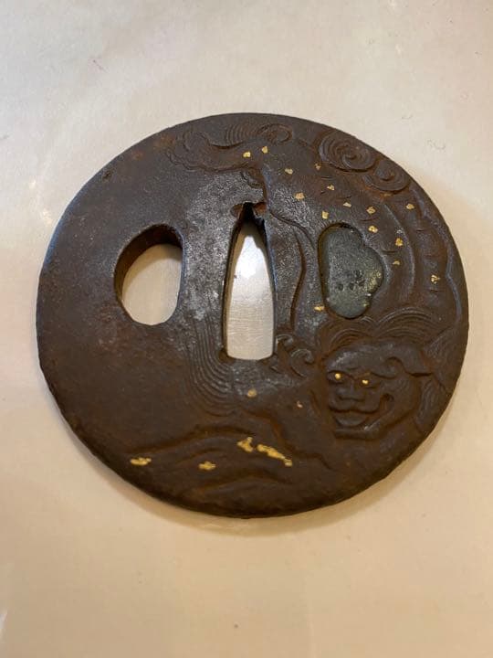 刀　鍔　時代物