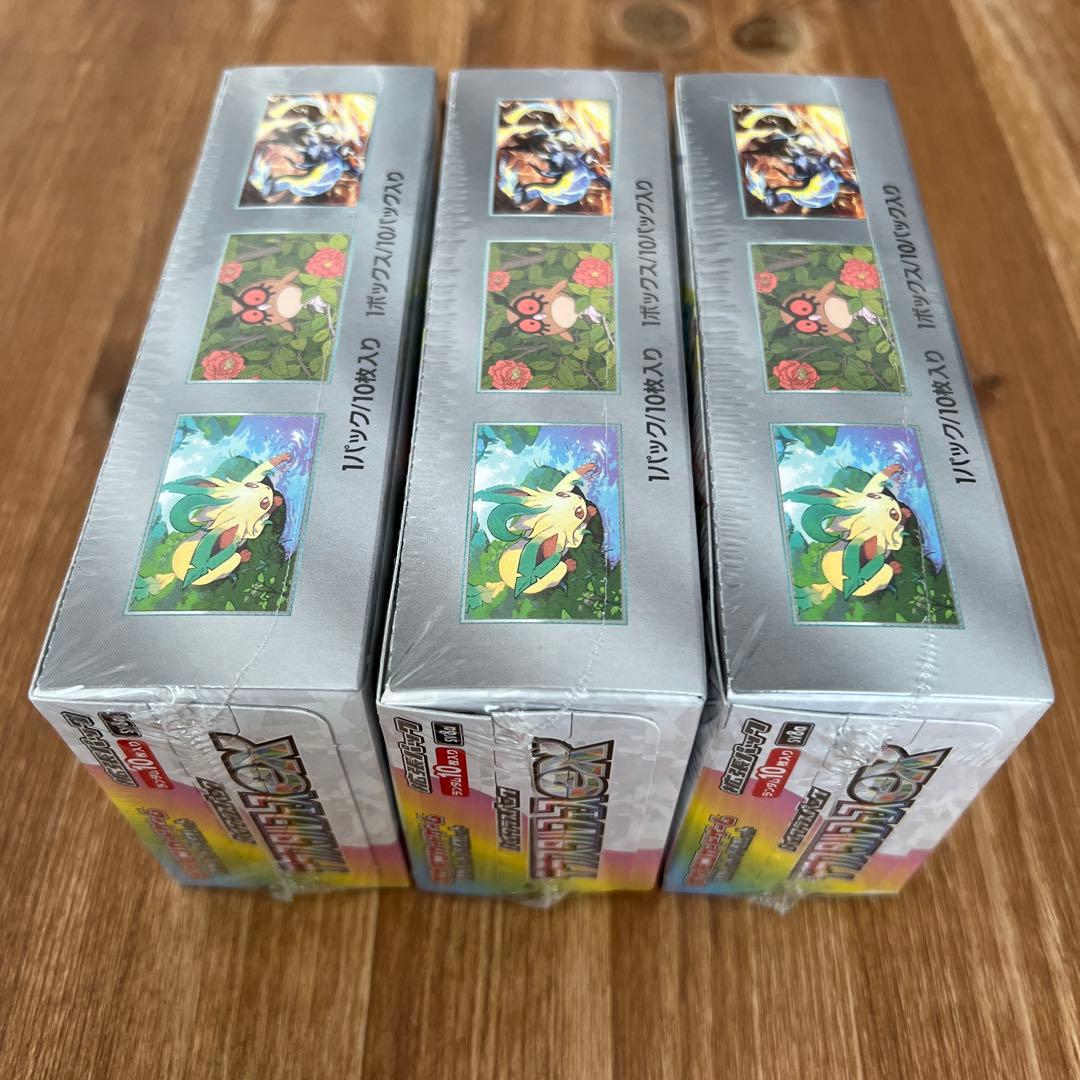 ポケモンカード　テラスタルフェスex シュリンク付きbox 3箱セット