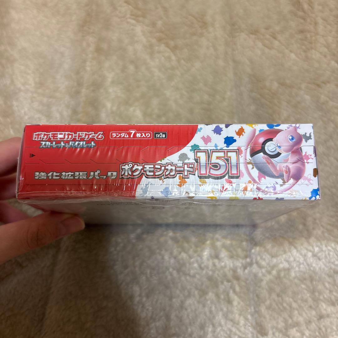 ポケモンカード 151 BOX シュリンク付き