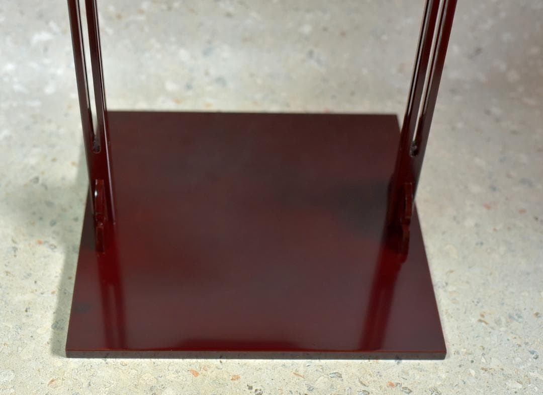 塗師表寛作　寿棚組立式【極上品】飾り棚　お茶道具／共箱