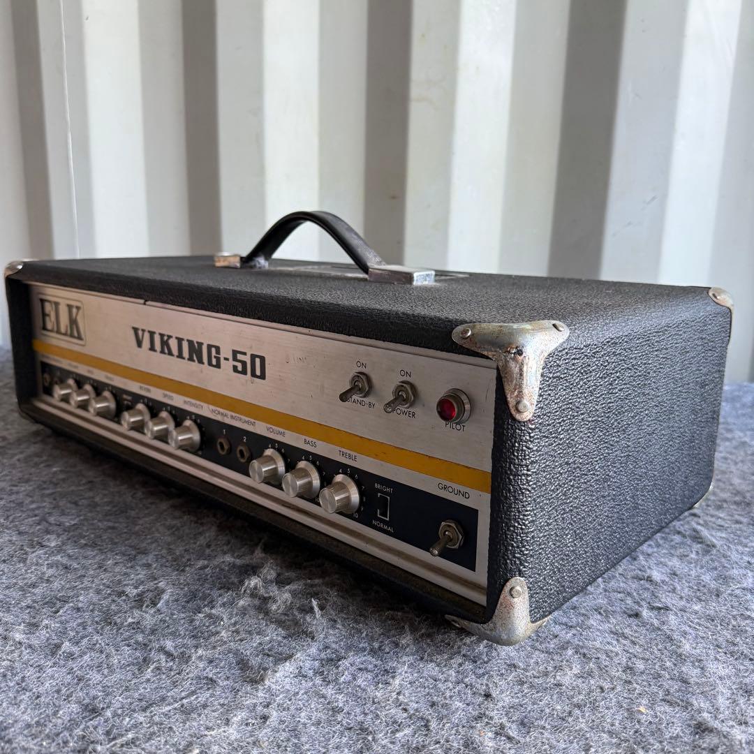 ジャンク ELK VIKING-50バイキング ギターアンプ 真空管アンプ