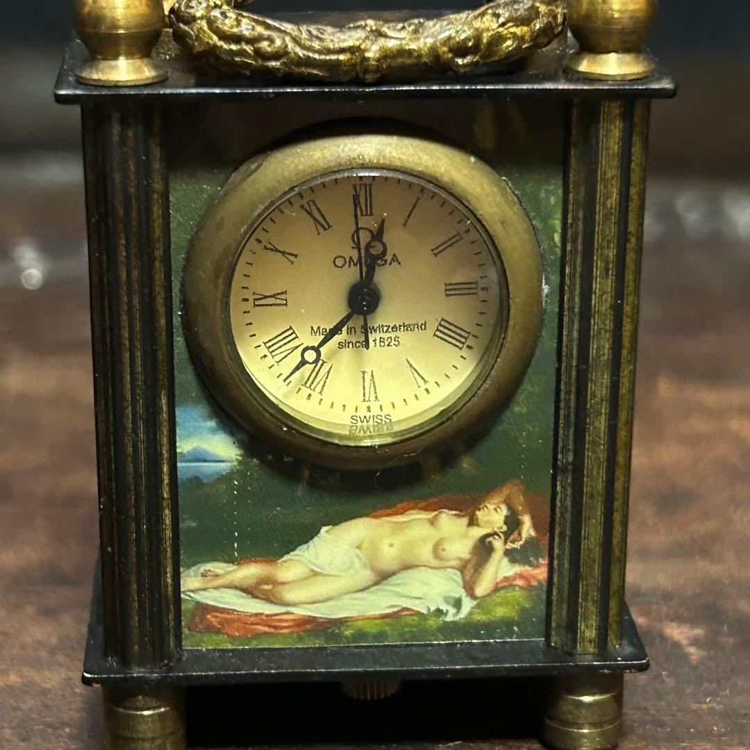最 安値家具・インテリア - アンティーク オメガ手巻式 ミニチュア