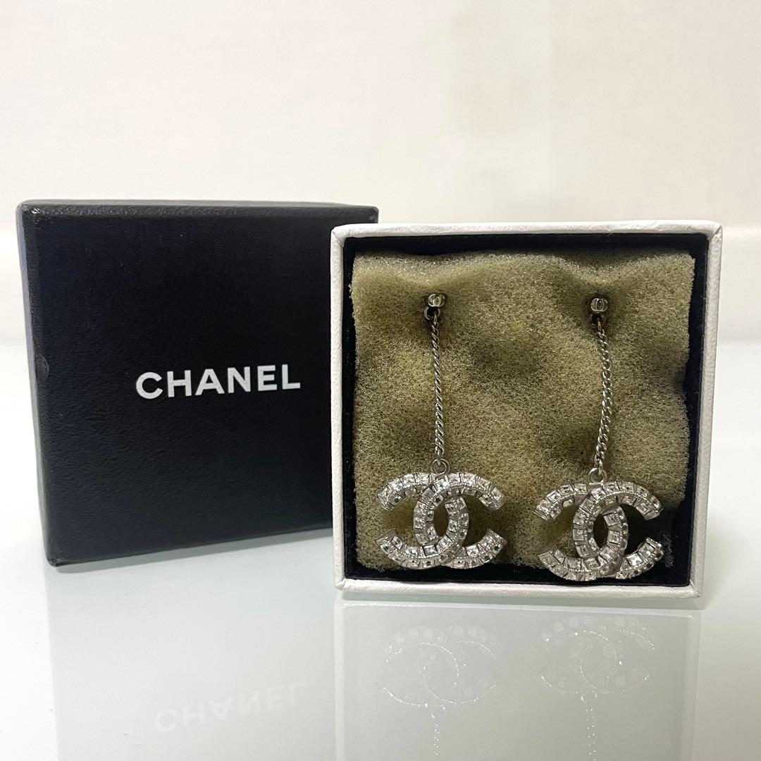 CHANEL シャネル ココマーク チャーム ヴィンテージ ピアス A63084