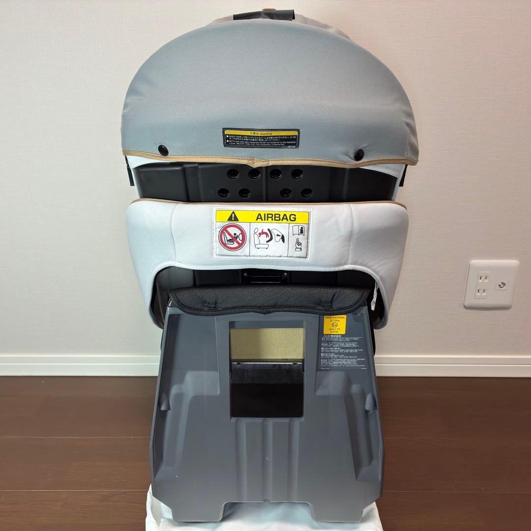 【美品】Combi クルムーヴ スマート JL-540 グレー　クリーニング済み