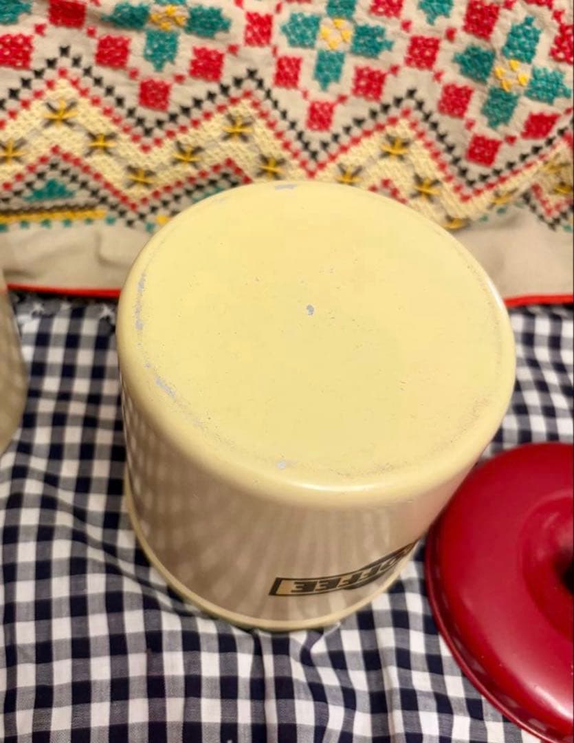 ◇希少人気コレクターズ◇イギリスアンティークgarrison社キャニスター2個