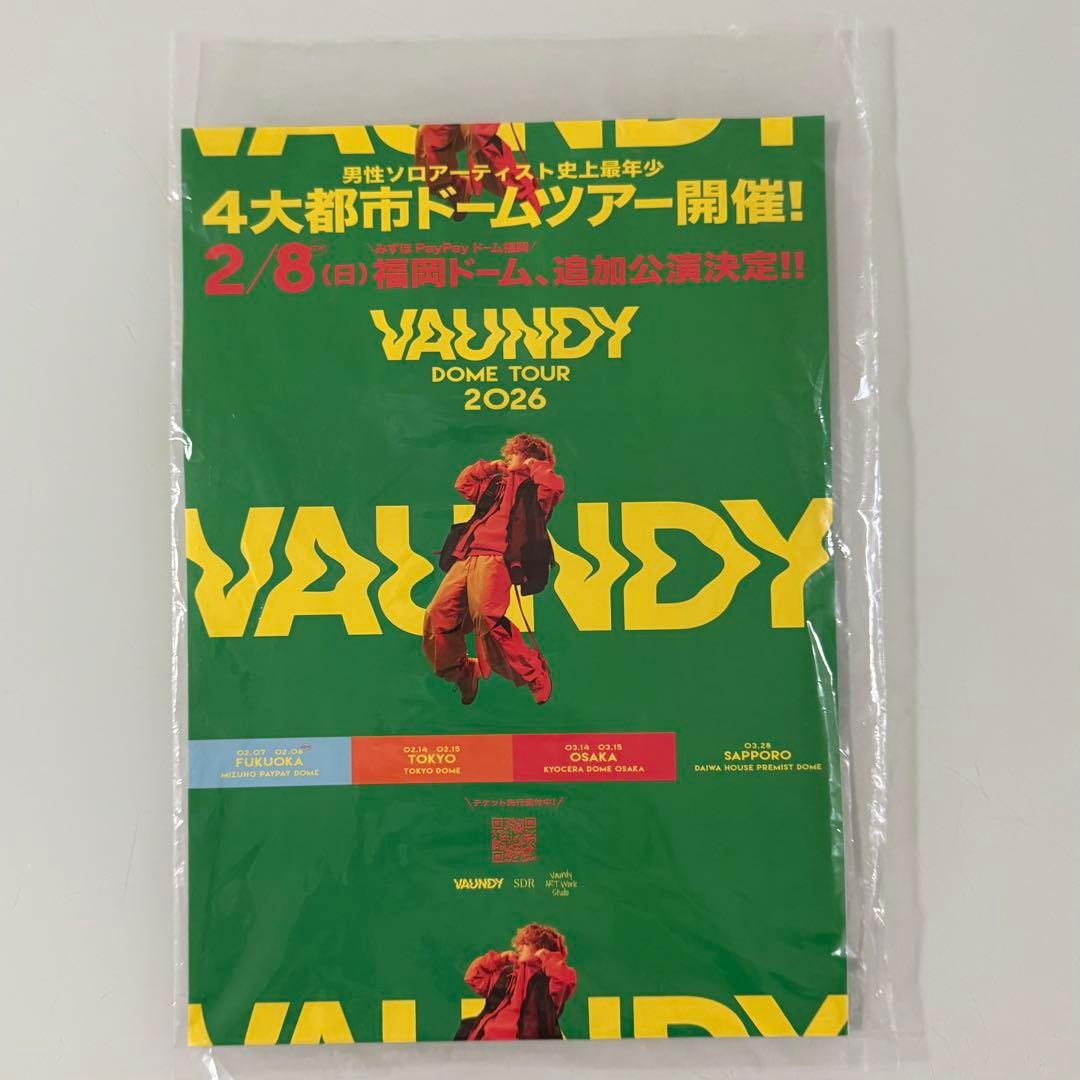 Vaundy ライブハウス Tシャツ ステッカー 大阪 ピンク - メルカリ