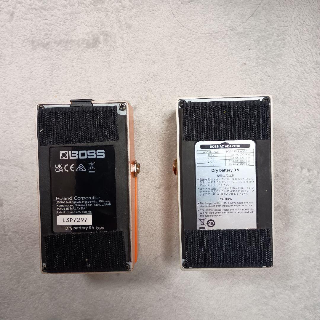 ギター BOSS DS-1 & OD-3