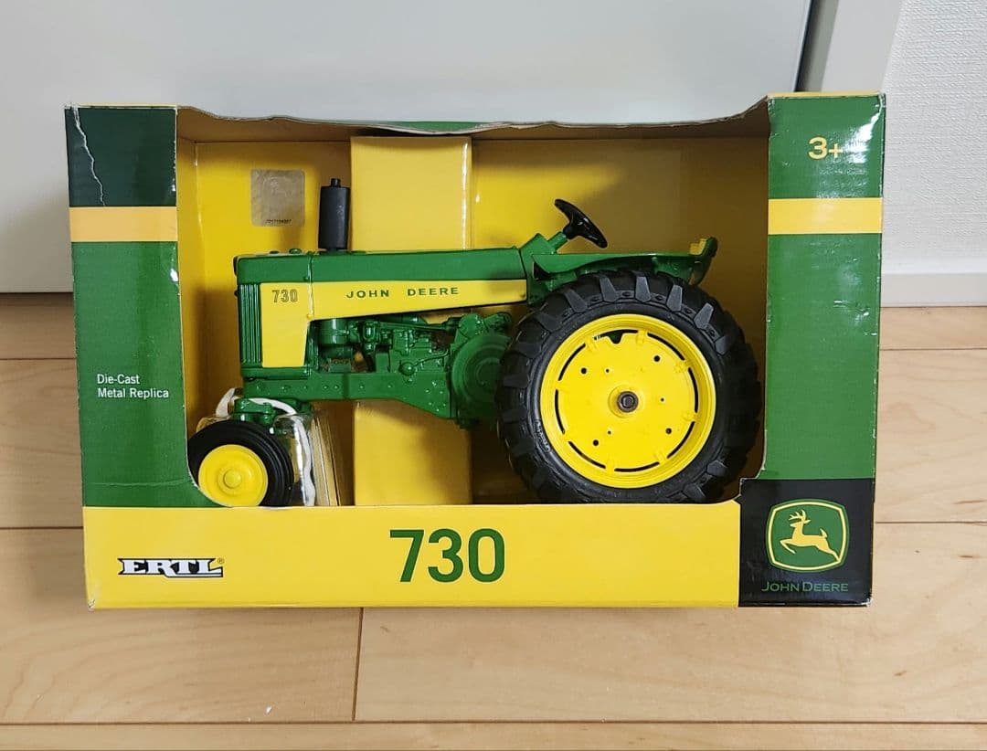 『値下げ』ERTL社製のジョンディア730トラクター　セット