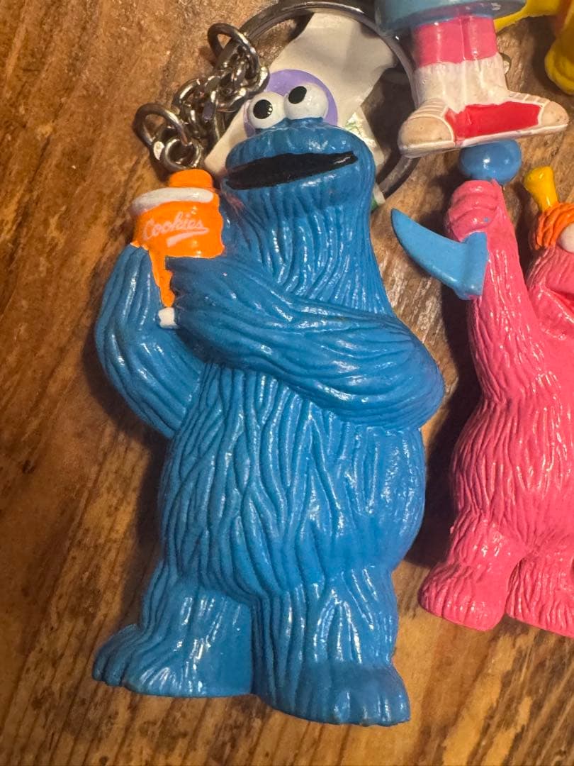 セサミストリート キーホルダー フィギュア 11個セット ヴィンテージ