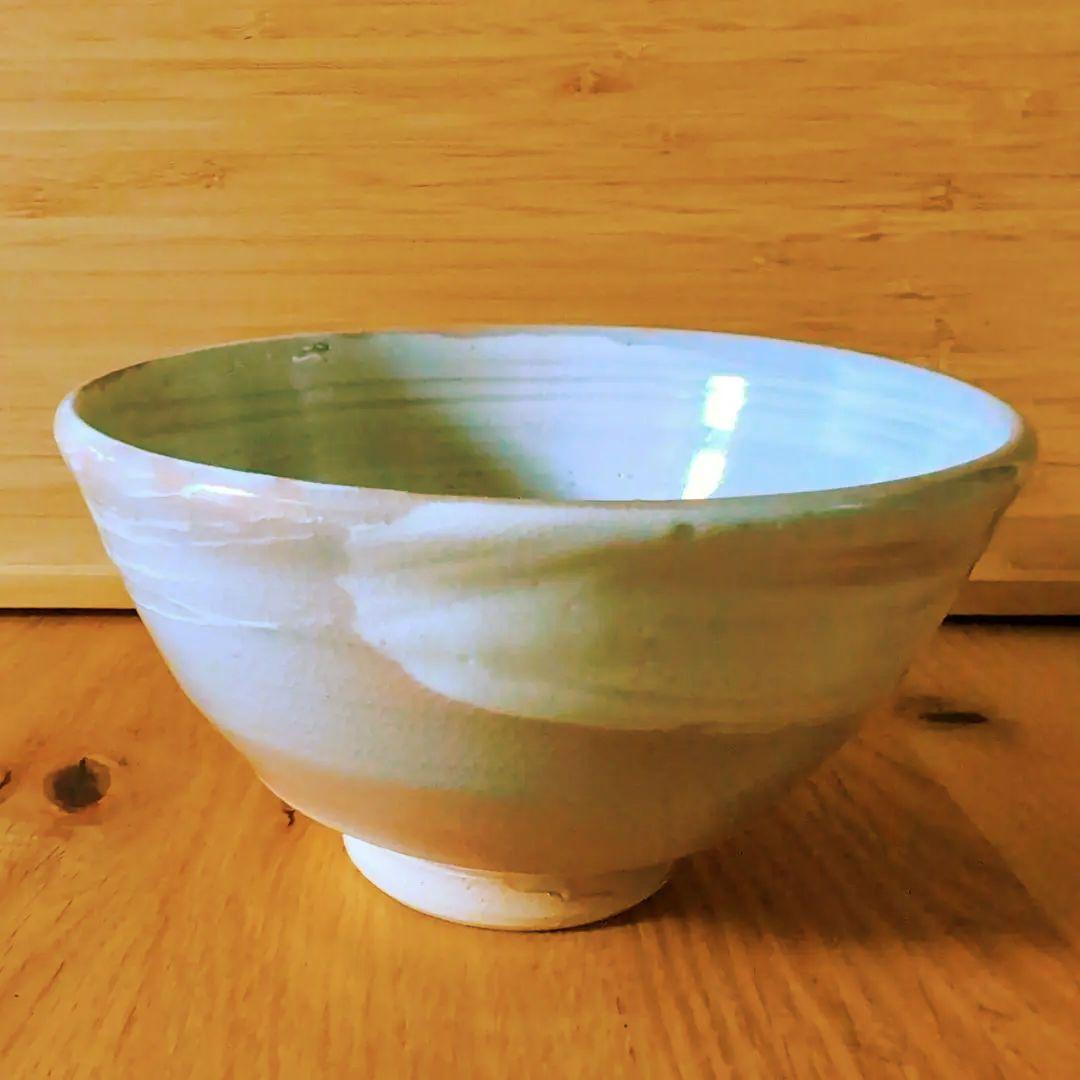 朝日焼 十四代 豊斎造 京都宇治 茶碗(共箱) 茶道 抹茶