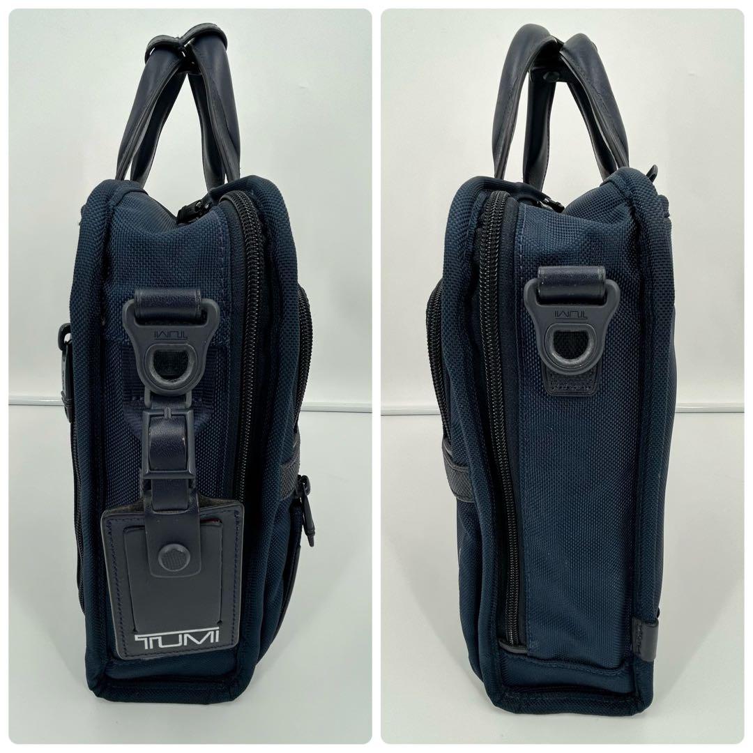 極美品✨トゥミ シップス アルファ3 3way ビジネスバッグ リュック 紺色