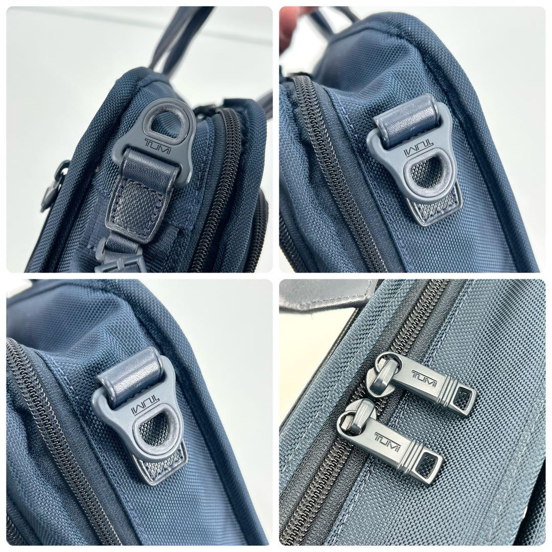 極美品✨トゥミ シップス アルファ3 3way ビジネスバッグ リュック 紺色