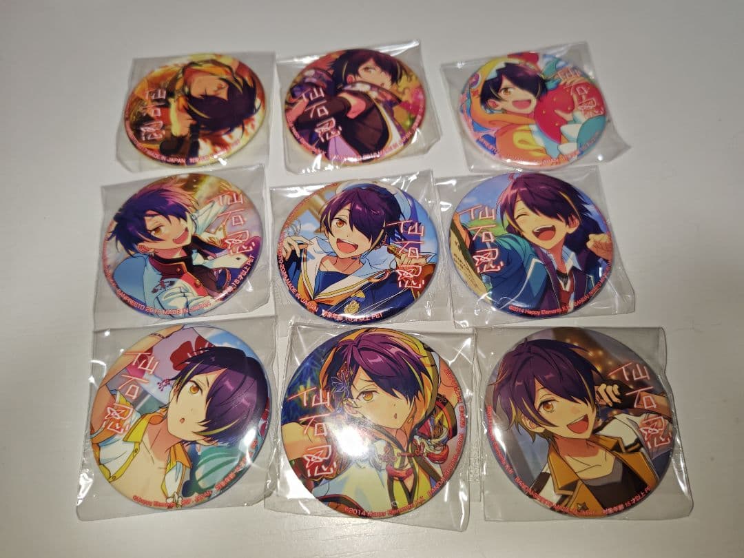 仙石忍 コレ缶コンプセット 缶バッジ まとめ売り あんスタ