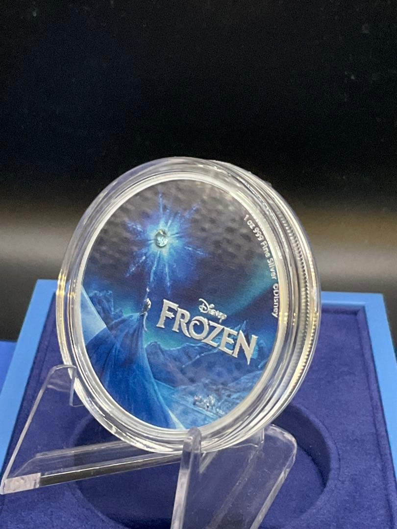 2023年ディズニー・フローズン10周年記念 エルサ 1オンス プルーフ銀貨