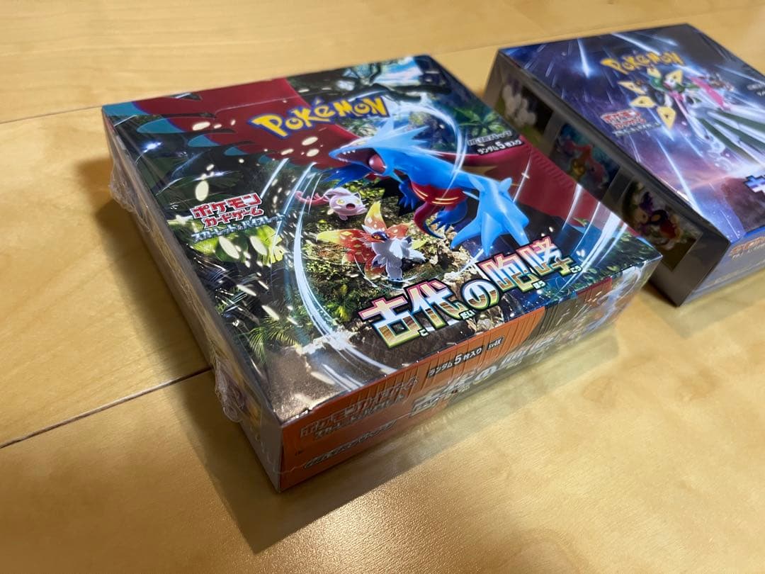 ポケモンカード シュリンク付き 未来の一閃 古代の咆哮 12個セット