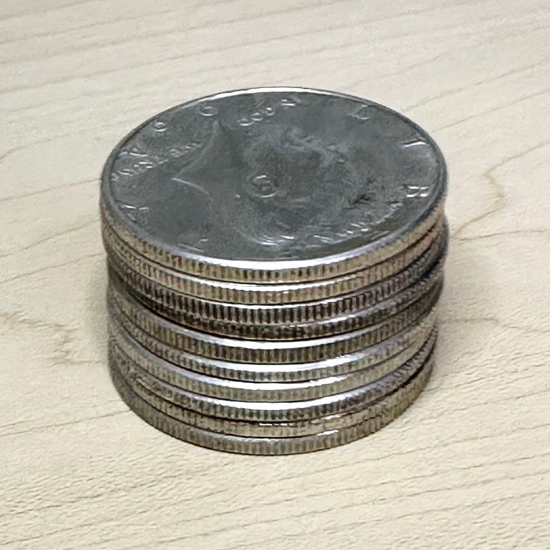 ケネディ ハーフダラー 1964年 10枚 銀貨 シルバー 銀品位90