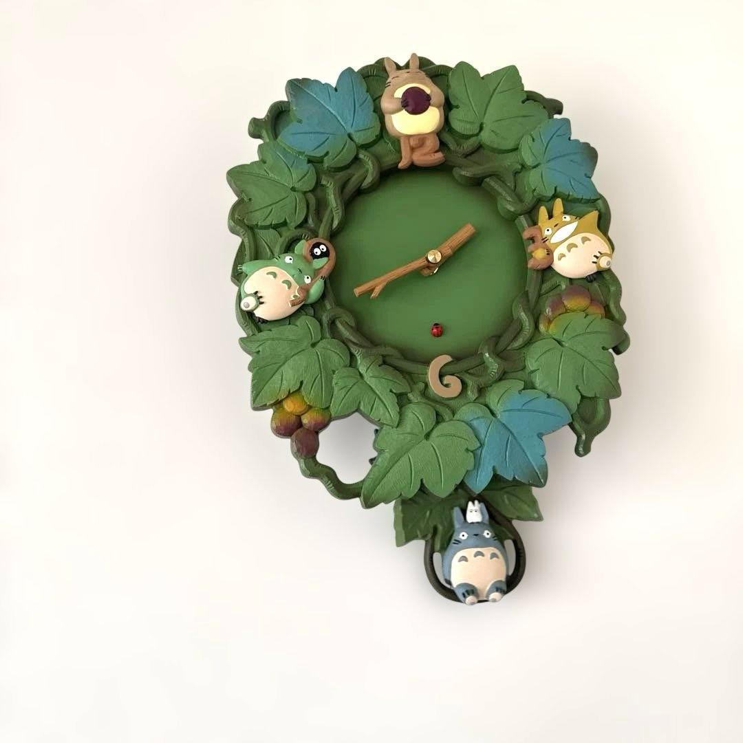トトロ壁掛け時計　振り子時計