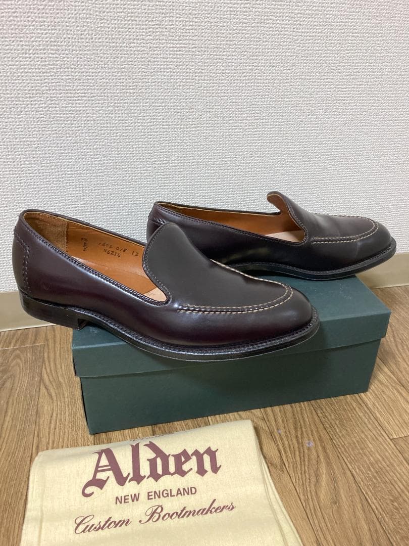 ALDEN オールデン N6214 バーガンディコードバン US9.5D