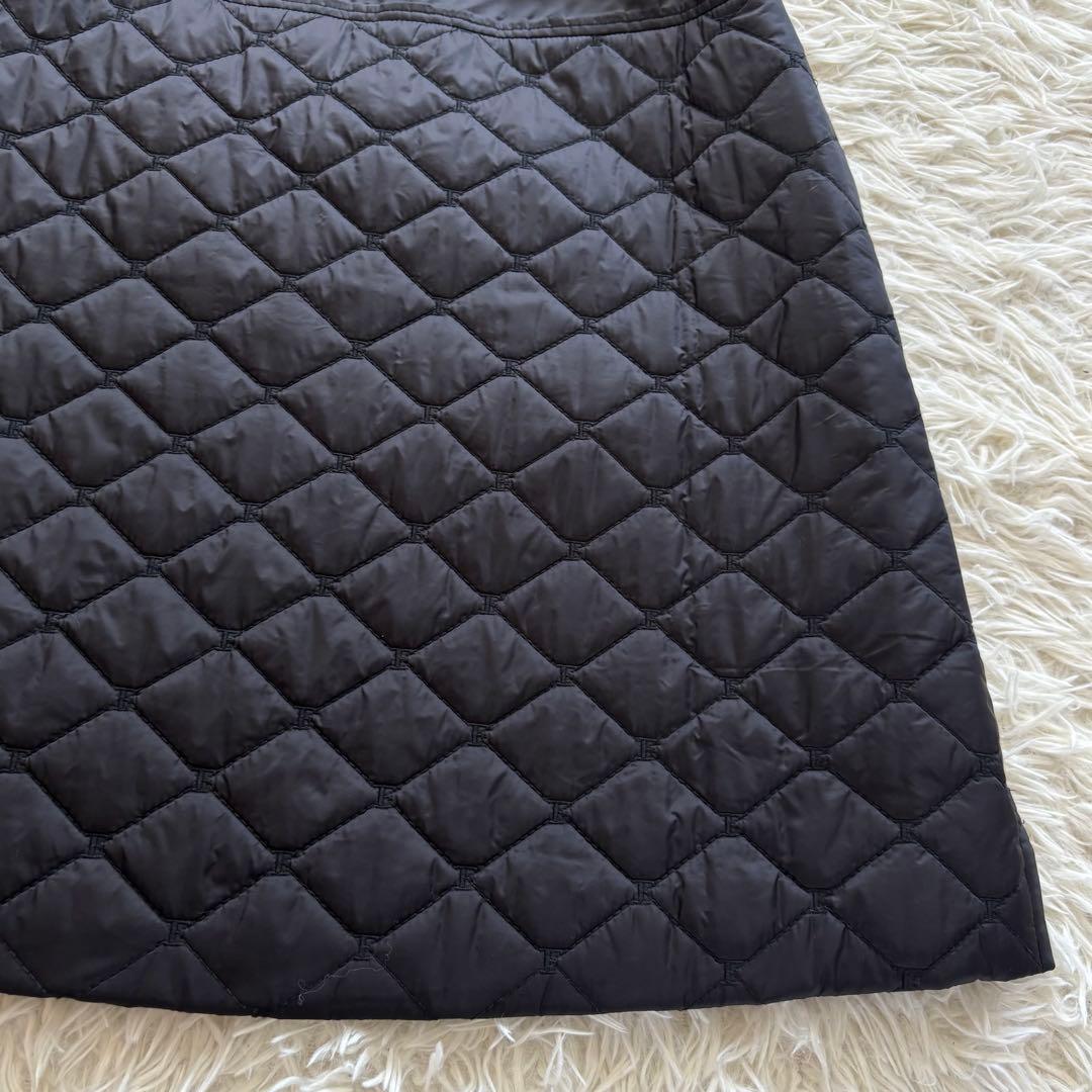 23AW 極美品 FOXEY CASSE-COU キルティングスカート 黒 40