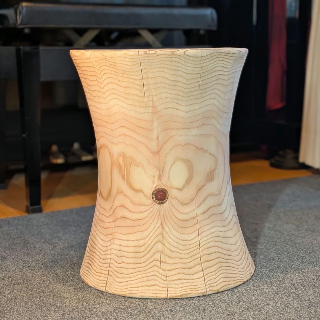 outdoorman　檜④　丸太　椅子　スツール　テーブル　高さ約40㎝