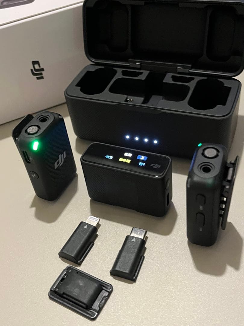 DJI MIC ワイヤレスマイク 充電ケース付き