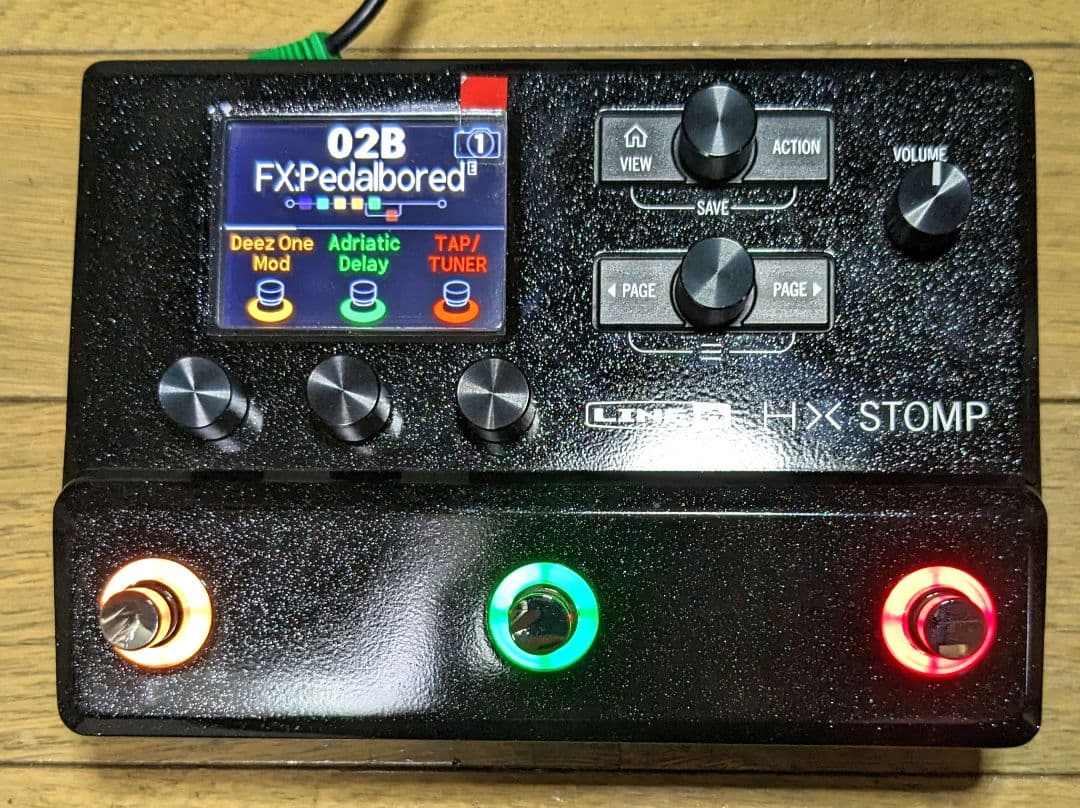 LINE6 HX Stomp ギター ベース エフェクター アンプシミュレーター